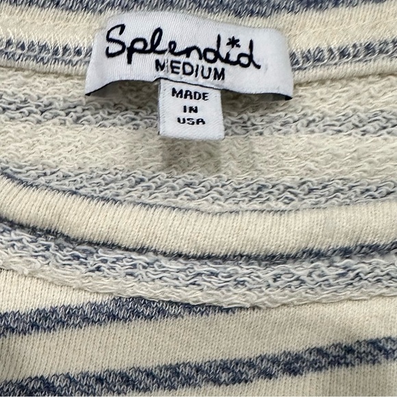 {preloved} Splendid Women’s Striped Sweatshirt - Picture 4 of 4
